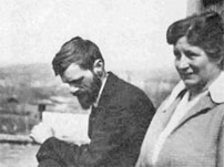 DH Lawrence & Frieda in Cornwall